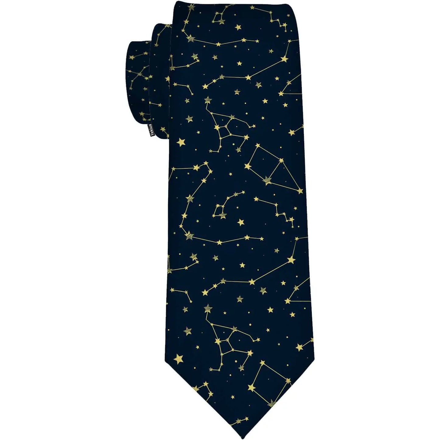 Zodiac Constellation Tie β Cosmic Night Sky Necktie π