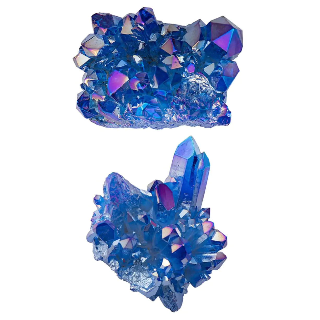 Sapphire Blue Crystal Clusters โ Healing Decor for All Signs