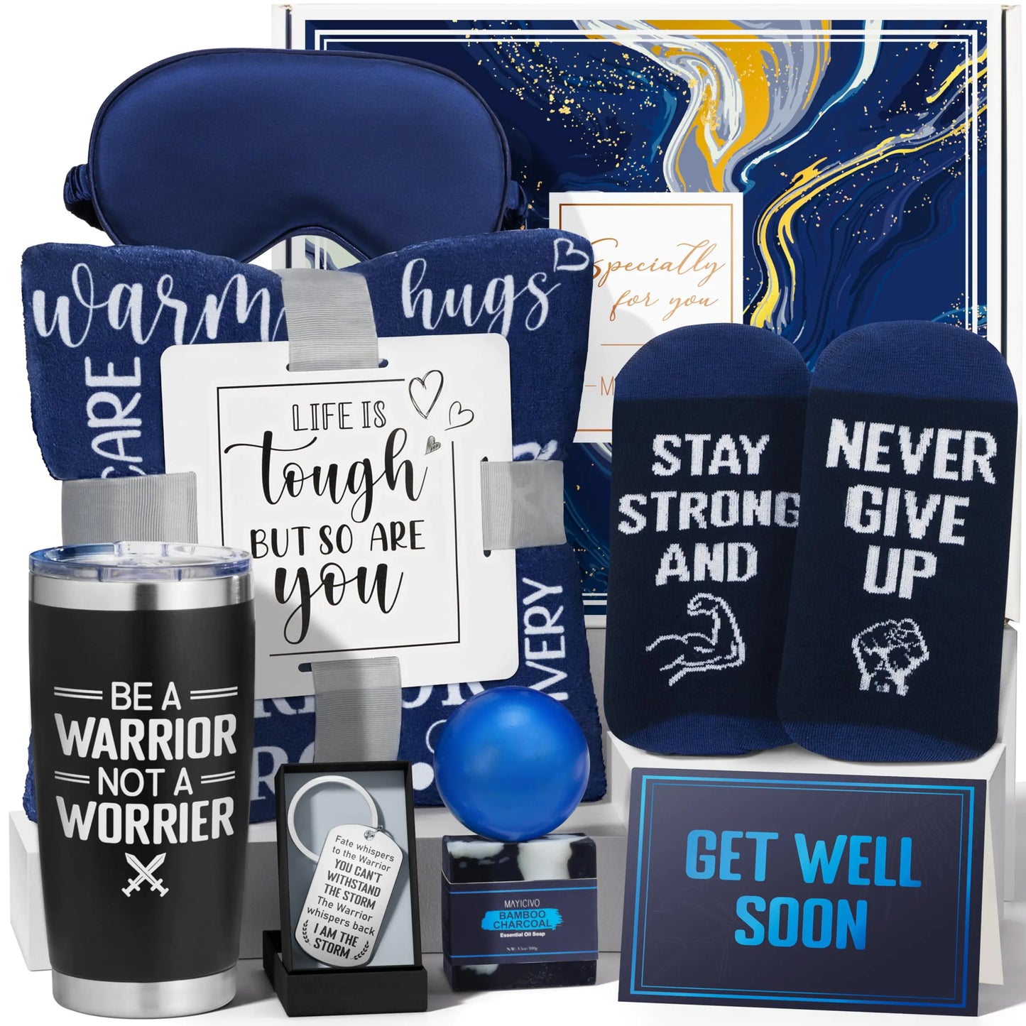 Get Well Soon Gift Box for Men β Surgery & Cancer Care πͺ