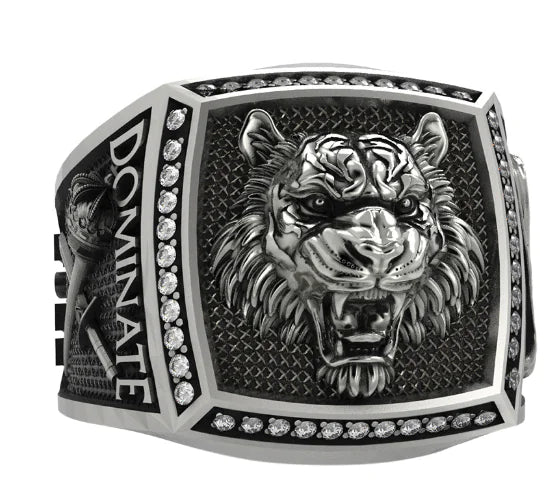 Zodiac Tiger Ring β Ethnic Style Statement Jewelry