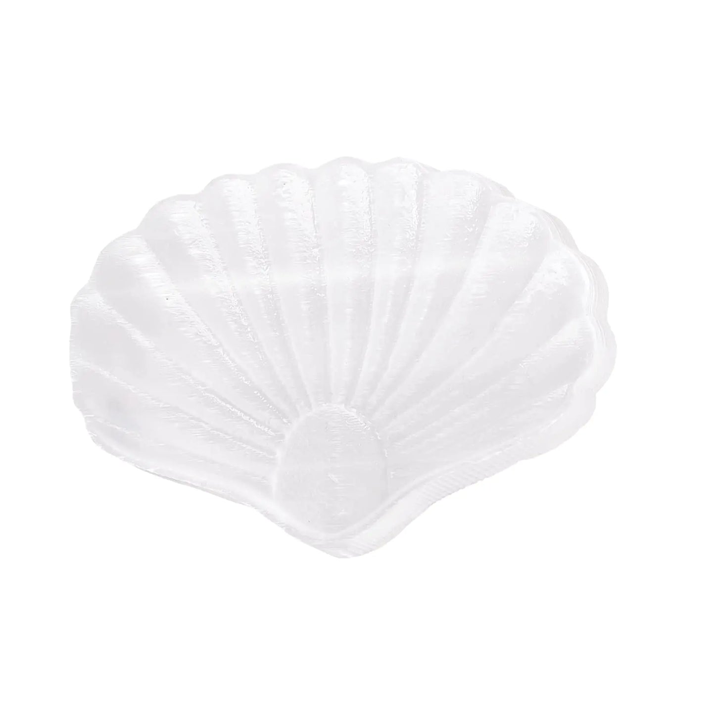 Selenite Seashell Palmstone β Spiritual Cleansing Crystal