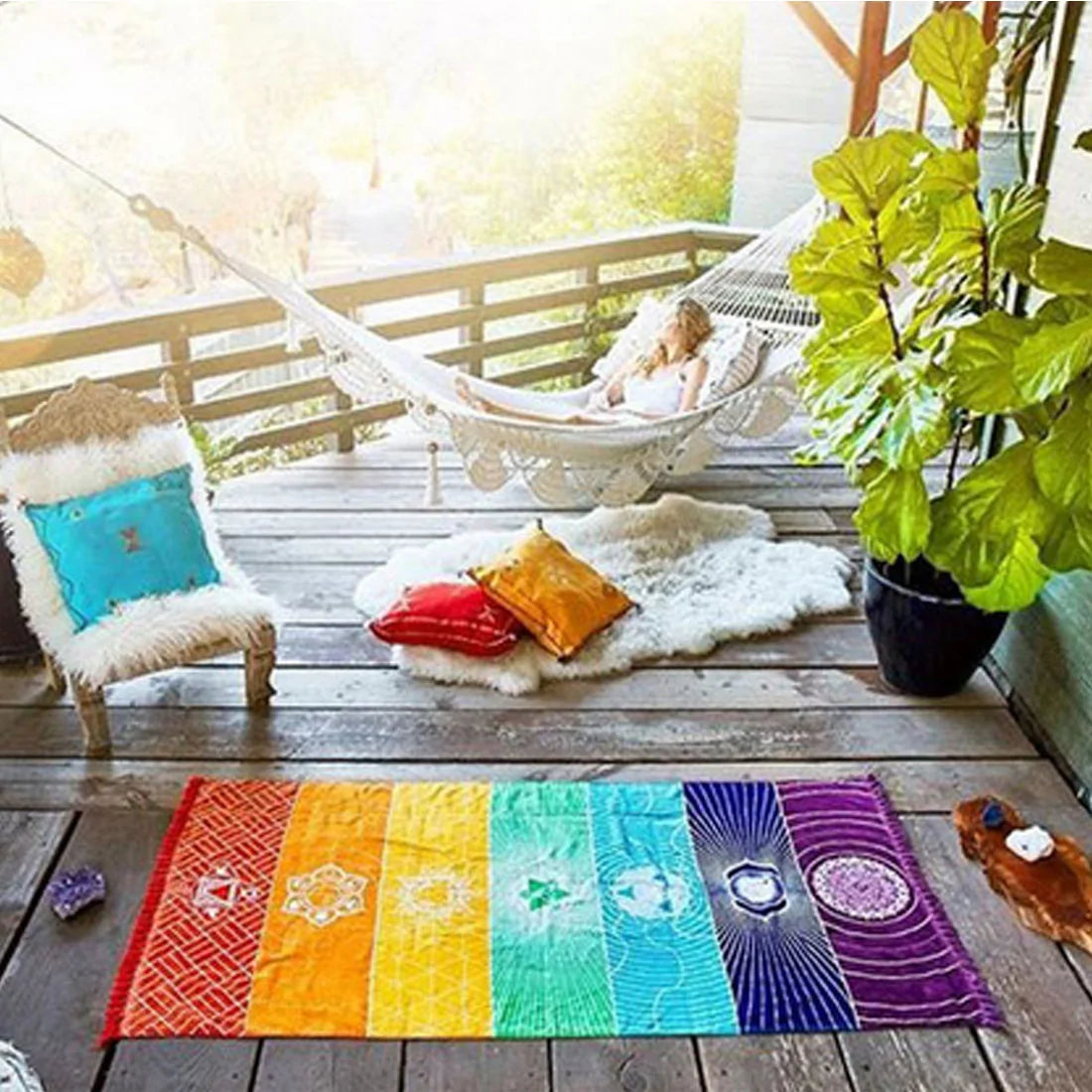 Mandala Chakra Tapestry – Boho Energy for All Zodiac Signs