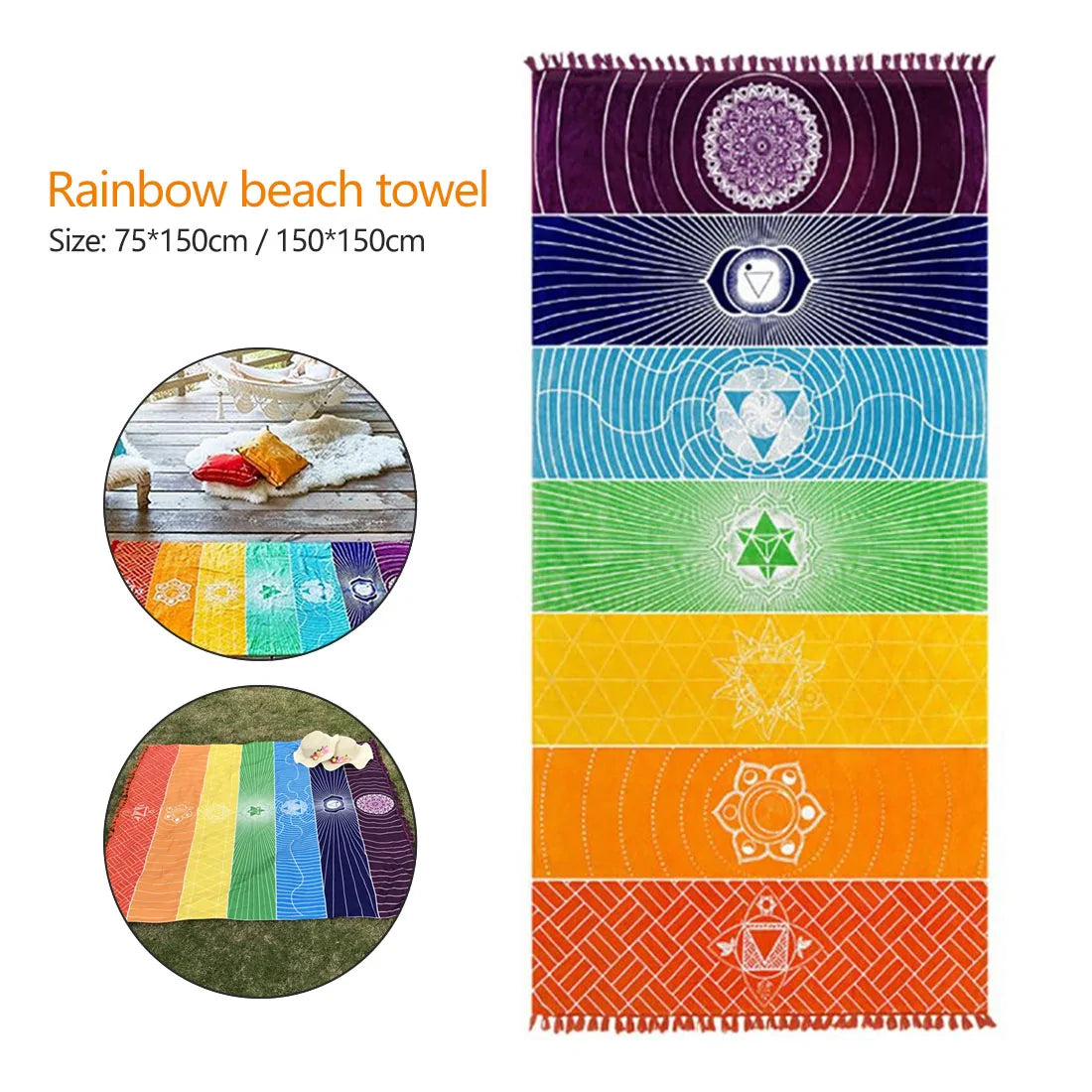 Mandala Chakra Tapestry – Boho Energy for All Zodiac Signs