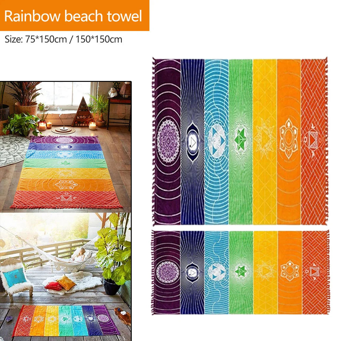 Mandala Chakra Tapestry – Boho Energy for All Zodiac Signs