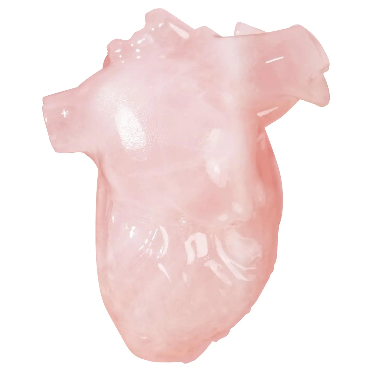 Rose Quartz Heart – Healing Crystal for Love & Balance