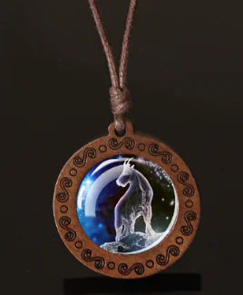 Glow-in-the-Dark Zodiac Necklace – Choose Your Sign 🌙