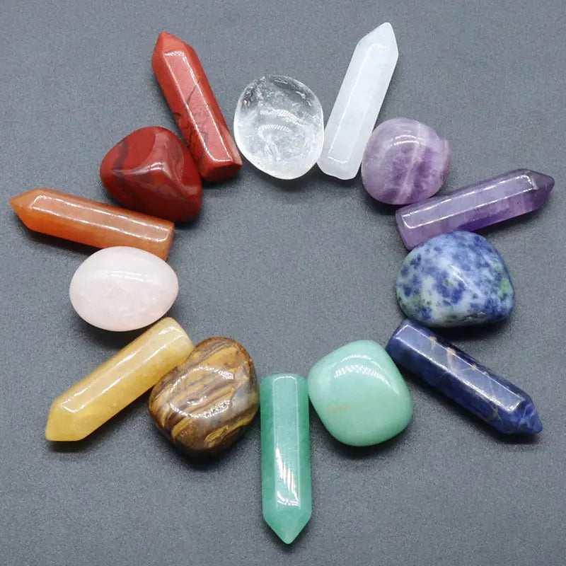 Chakra Tumbled Crystals โ Healing Stones for All Zodiacs