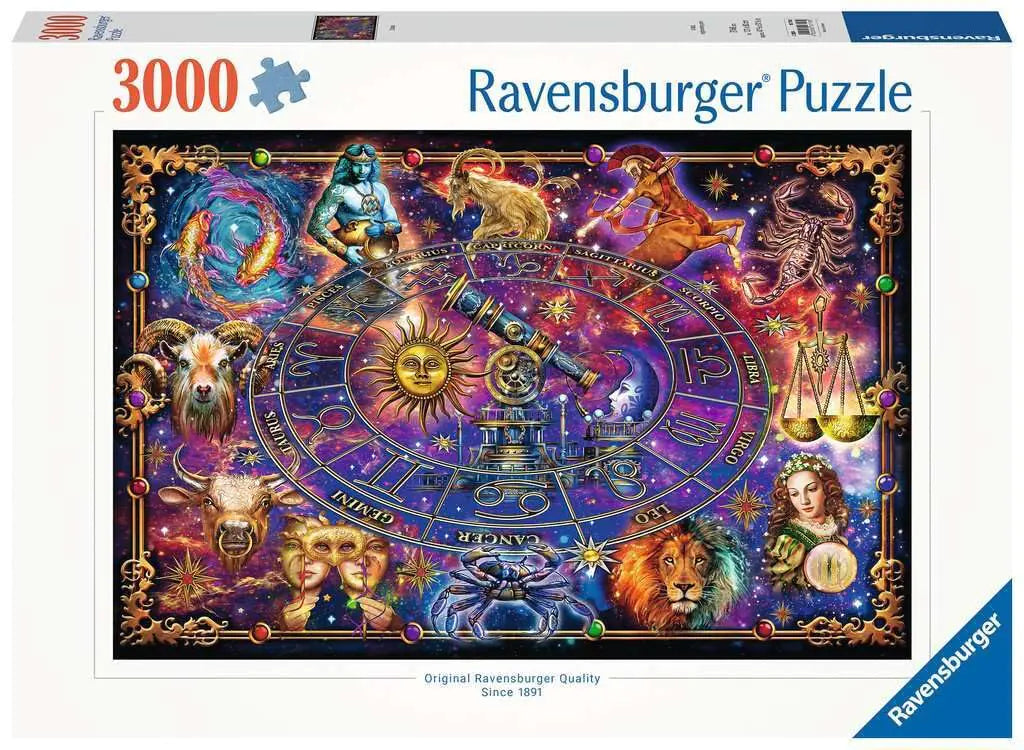 Zodiac 3000-Piece Puzzle – Ravensburger Astrology Art 🧩
