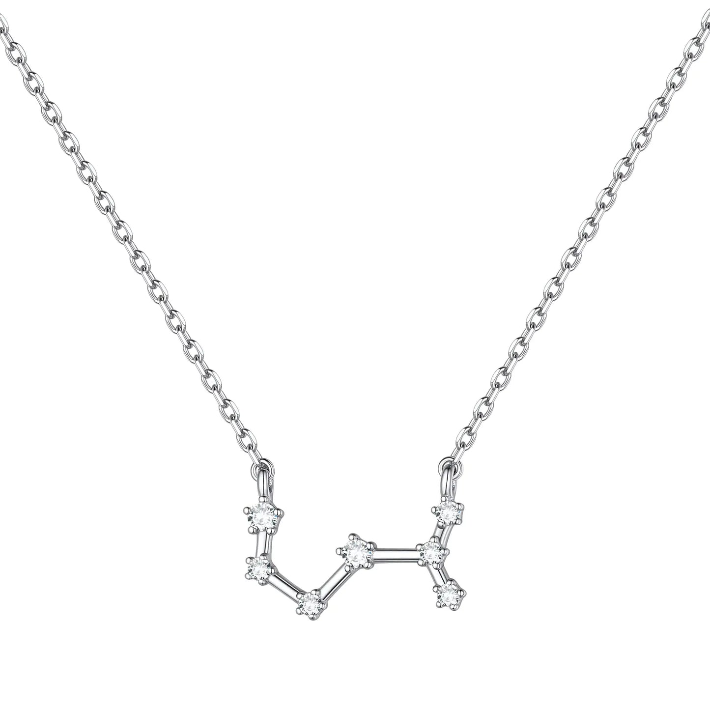 Scorpio Silver Choker β Zodiac Necklace with Sparkle β¨
