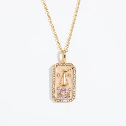 Zodiac Sign Necklace – Choose Your Constellation Pendant 🌌