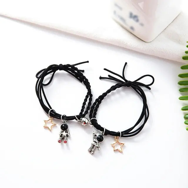 Magnetic Couple Bracelets – Natural Stone Love Gift 💫