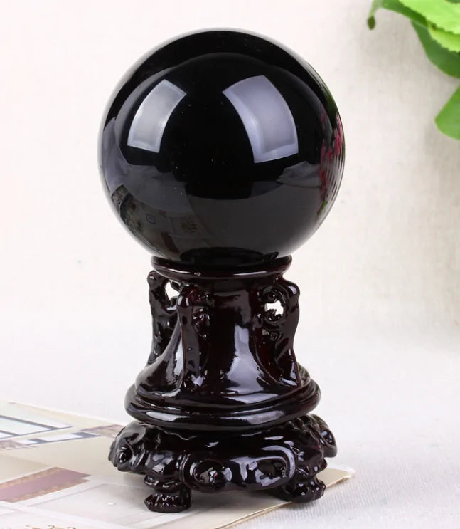 Obsidian Crystal Ball – Protection & Clarity for All Signs
