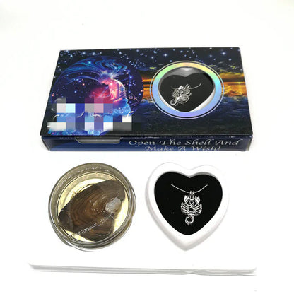 Zodiac Pearl Necklace DIY Kit – Clam & Constellation Gift 💫