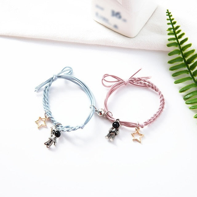 Magnetic Couple Bracelets – Natural Stone Love Gift 💫