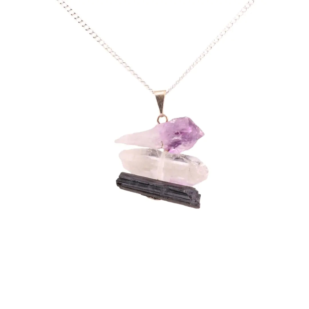Crystal Healing Pendant – Luck & Energy for All Zodiac Signs