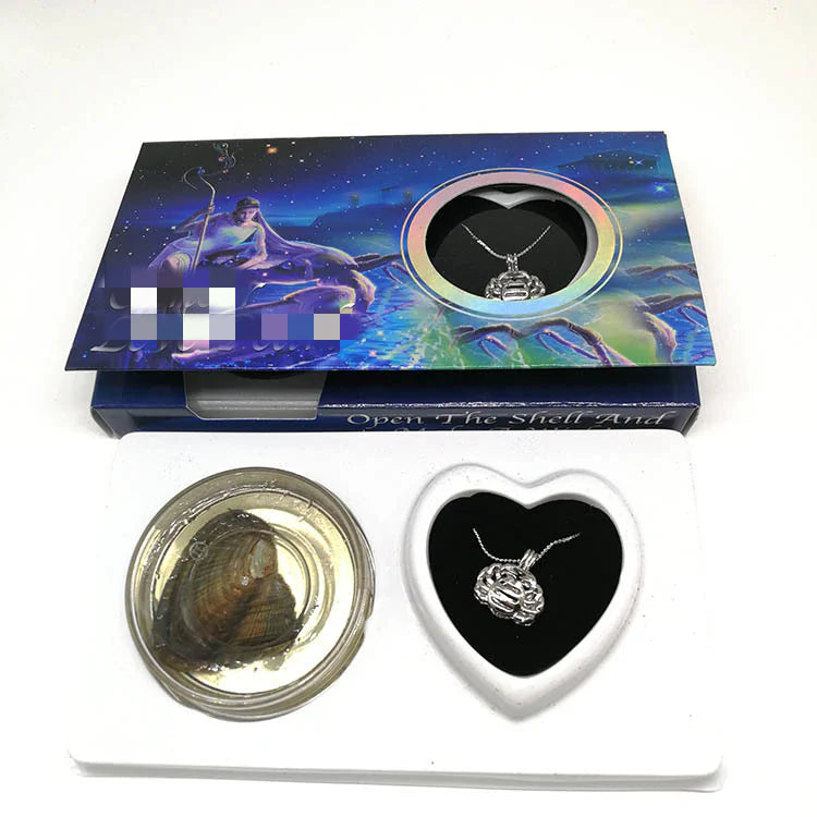 Zodiac Pearl Necklace DIY Kit – Clam & Constellation Gift 💫