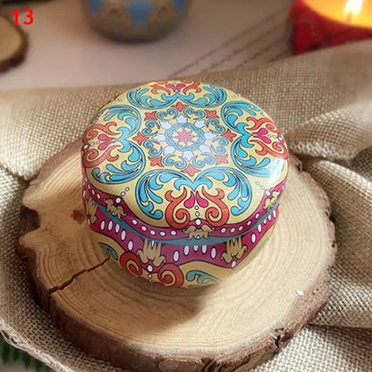 Vintage Flower Soy Candle – Scented Jar for Home ✨