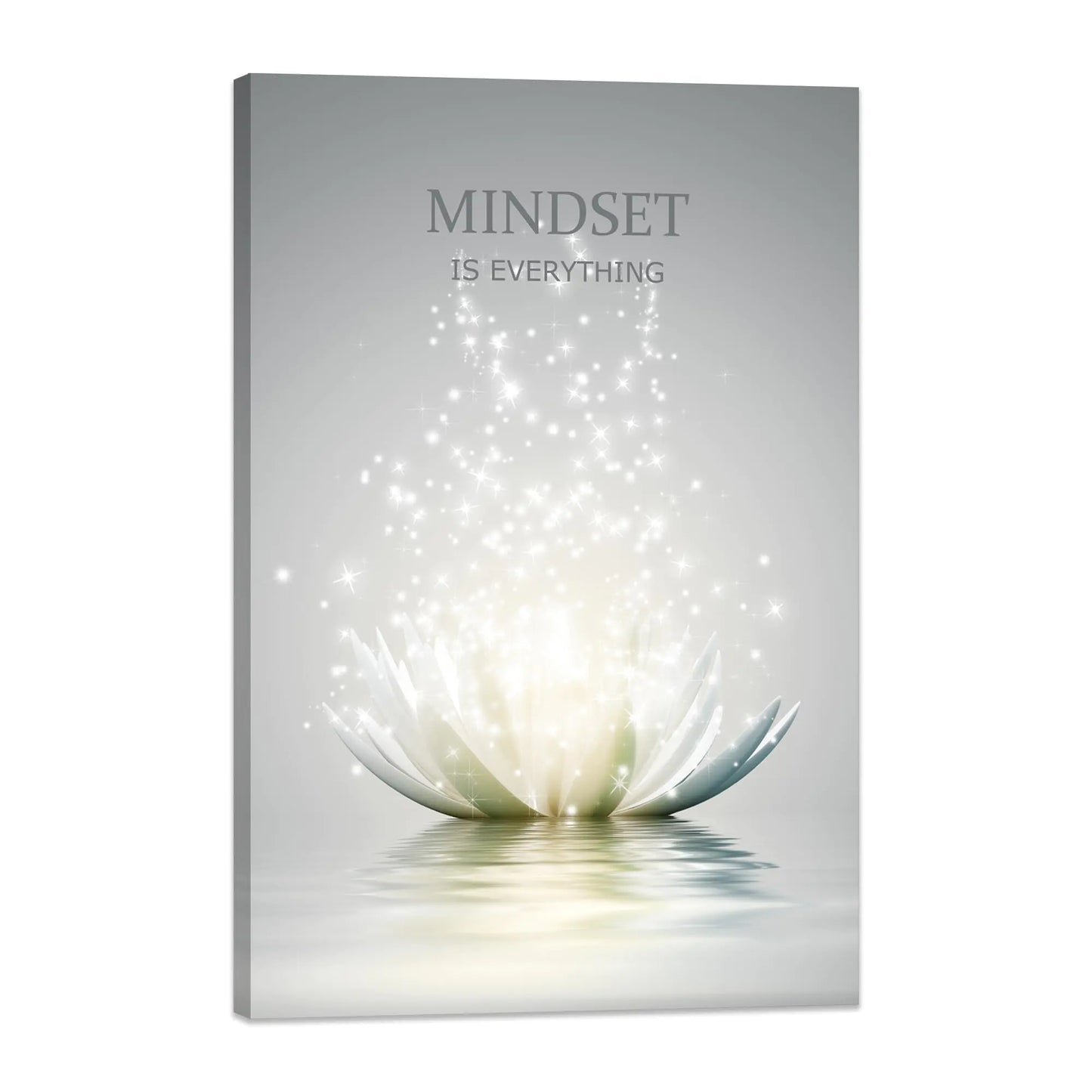 Lotus Flower Zen Canvas – Spiritual Wall Art for All Signs