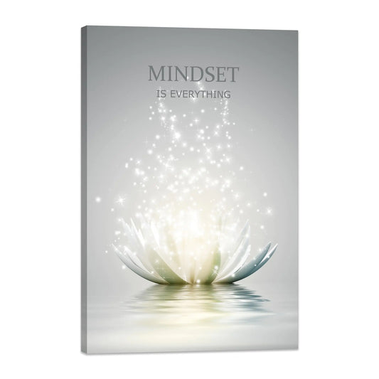 Lotus Flower Zen Canvas – Spiritual Wall Art for All Signs