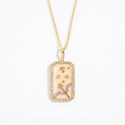 Zodiac Sign Necklace – Choose Your Constellation Pendant 🌌