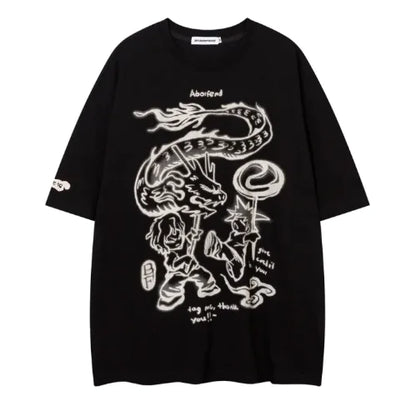 Zodiac Dragon Tee – Bold Streetwear Astrology Shirt 🔥