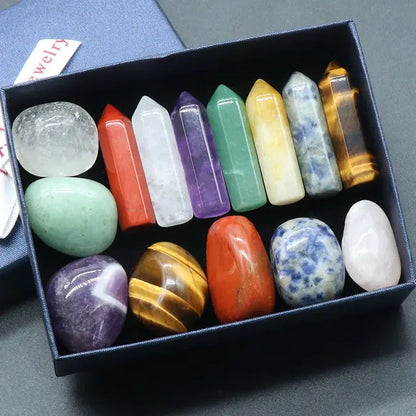 Chakra Tumbled Crystals – Healing Stones for All Zodiacs