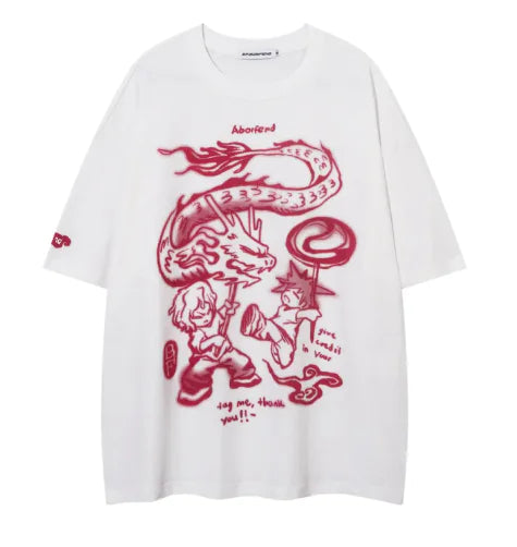 Zodiac Dragon Tee – Bold Streetwear Astrology Shirt 🔥