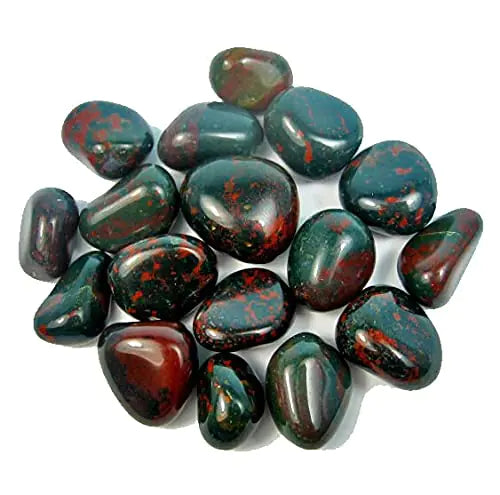 Bloodstone Healing Crystals – Energy & Grounding (5-Pack)