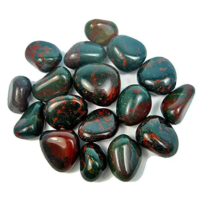 Bloodstone Healing Crystals – Energy & Grounding (5-Pack)