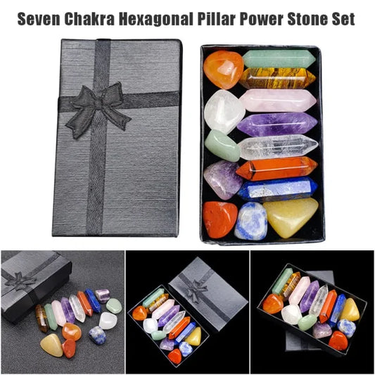 7 Chakra Stone Set – Healing Crystals for All Zodiacs