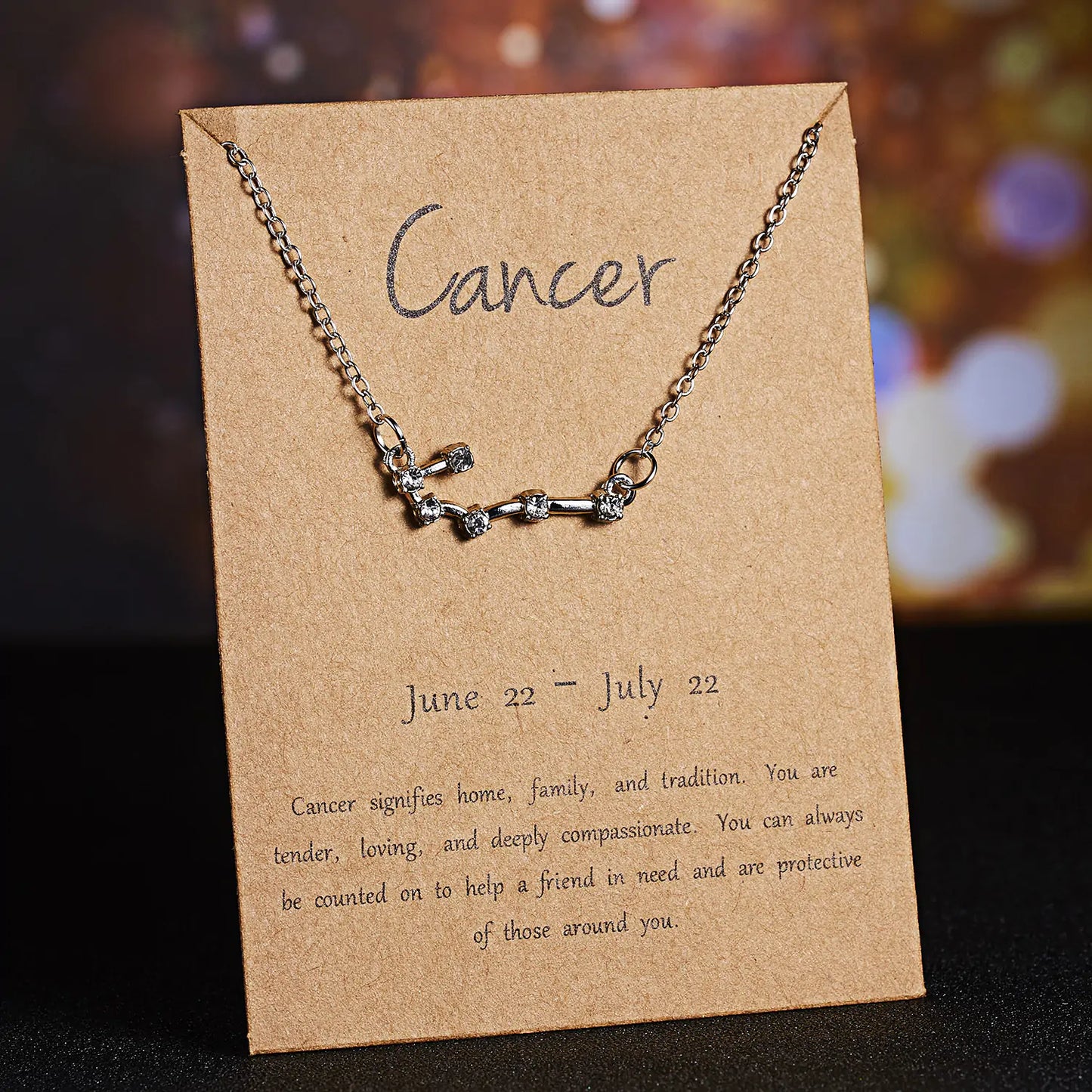 Zodiac Sign Necklace – Choose Your Constellation Pendant 🌌