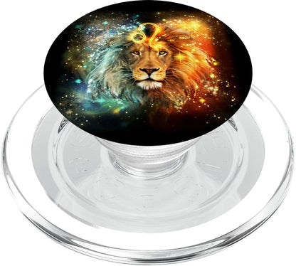Leo Zodiac PopGrip – Bold MagSafe Phone Accessory ✨
