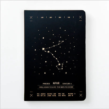 Vintage Zodiac Journal – 192 Pages for Star Sign Magic