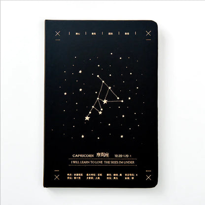 Vintage Zodiac Journal – 192 Pages for Star Sign Magic