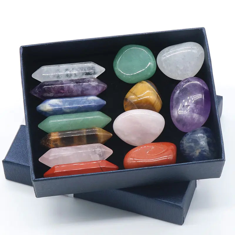 Chakra Tumbled Crystals – Healing Stones for All Zodiacs