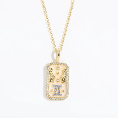 Zodiac Sign Necklace – Choose Your Constellation Pendant 🌌