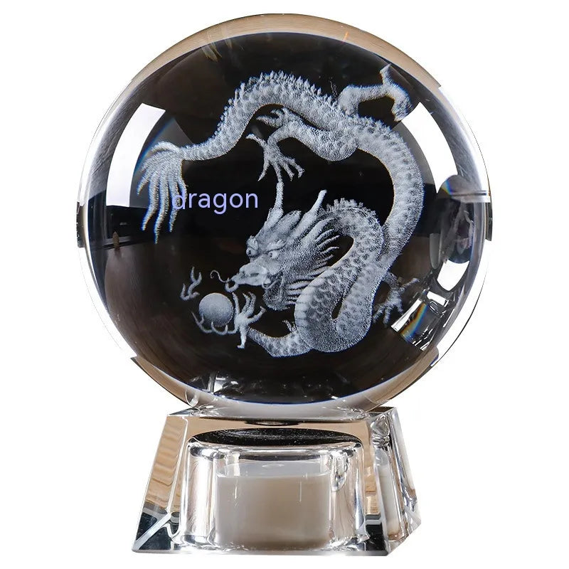 Zodiac Crystal Ball – Glowing Horoscope Decor Gift ✨