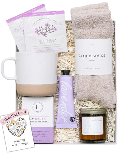 Lavender Spa Care Package – Get Well Gift for Women 🌿