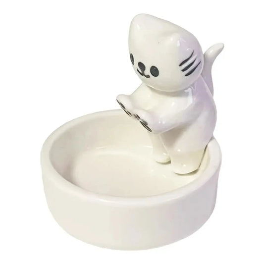Kitten Candle Holder – Cute Aromatherapy Cat Decor 🕯️