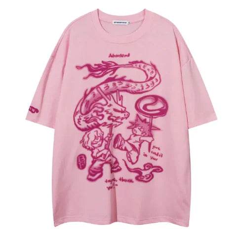 Zodiac Dragon Tee – Bold Streetwear Astrology Shirt 🔥