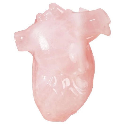 Rose Quartz Heart – Healing Crystal for Love & Balance
