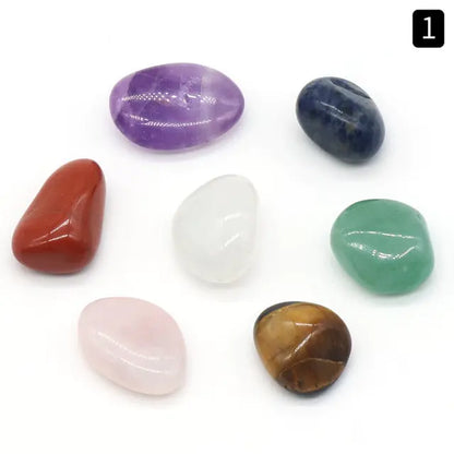 Chakra Tumbled Crystals – Healing Stones for All Zodiacs