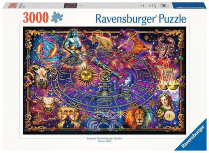 Zodiac 3000-Piece Puzzle – Ravensburger Astrology Art 🧩