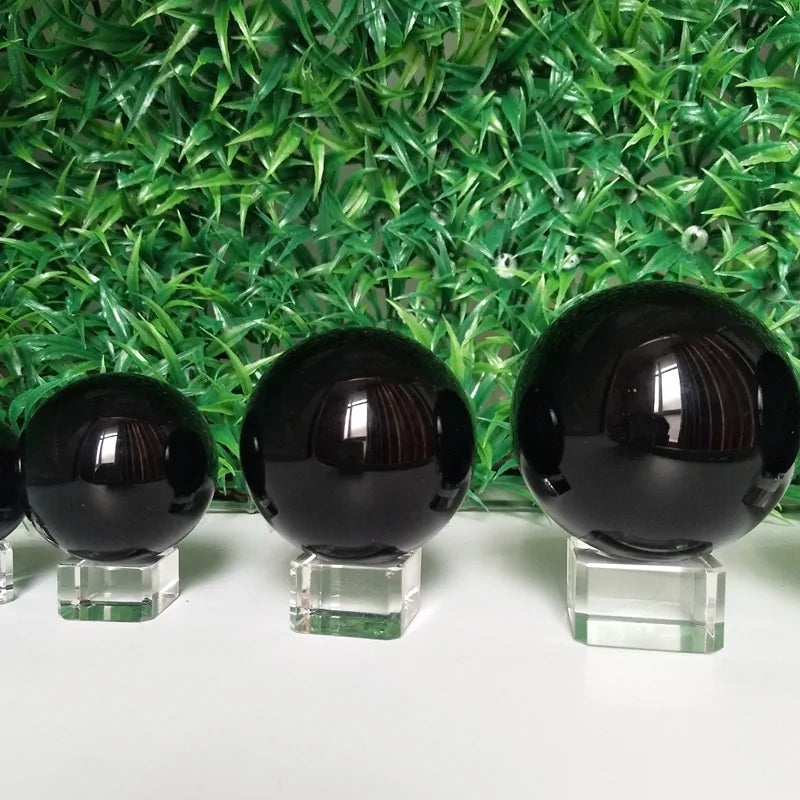 Obsidian Crystal Ball – Protection & Clarity for All Signs