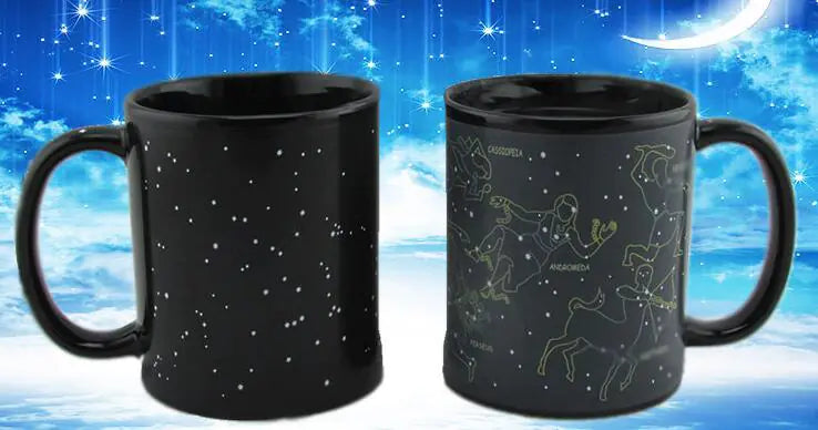 Zodiac Constellation Mug – Heat Sensitive Color Changing Cup