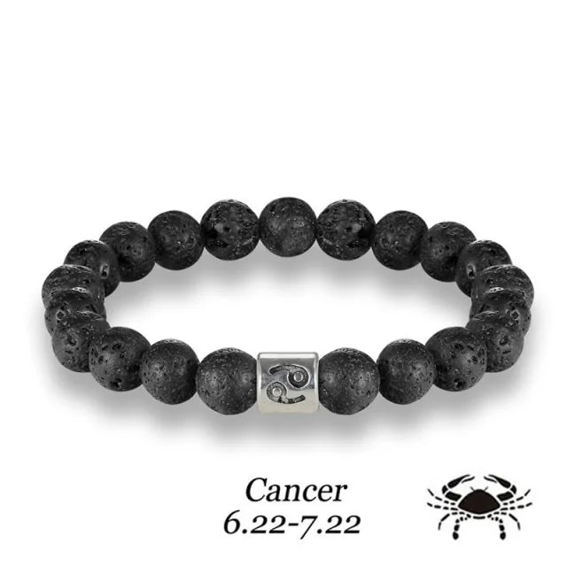 Zodiac Bead Bracelet – Personalized Astrological Gift ✨