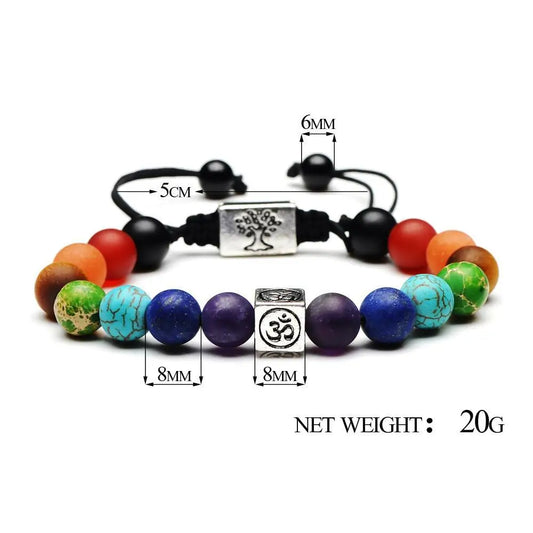 Tree of Life Chakra Bracelet – Energy Healing for All Signs