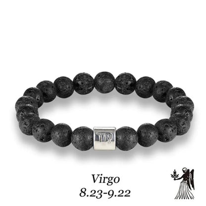 Zodiac Bead Bracelet – Personalized Astrological Gift ✨