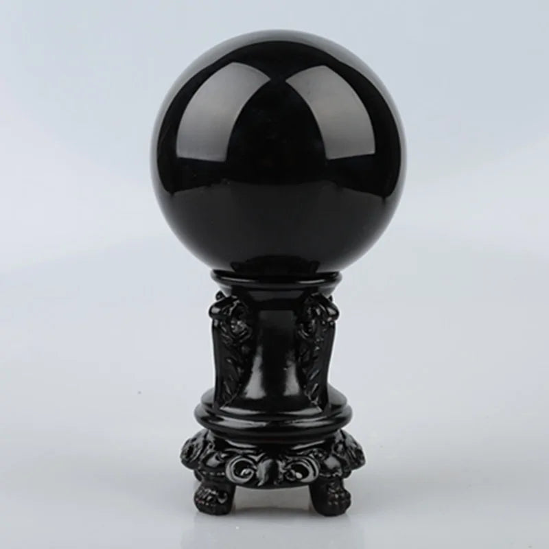 Obsidian Crystal Ball – Protection & Clarity for All Signs