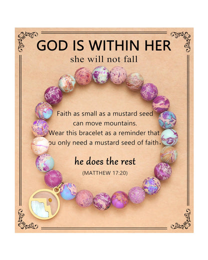 Mustard Seed Faith Bracelet – Christian Gift for All Signs